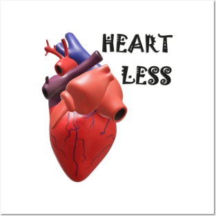 heartless body anatomy Posters and Art